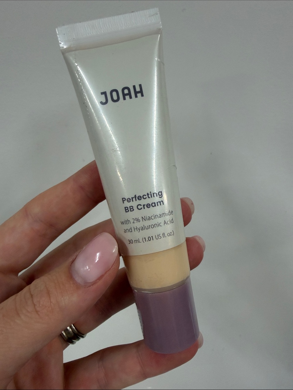 JOAH Perfecting BB Cream — Natural Beige fair with warm undertones new